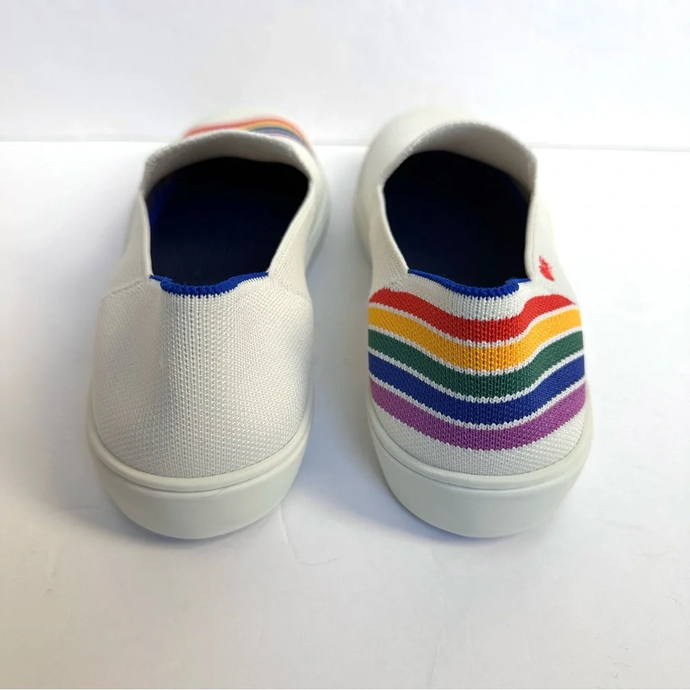 Rothy's The Sneaker SF Pride Rainbow Limited Edition 9.5 - Picture 9 of 14